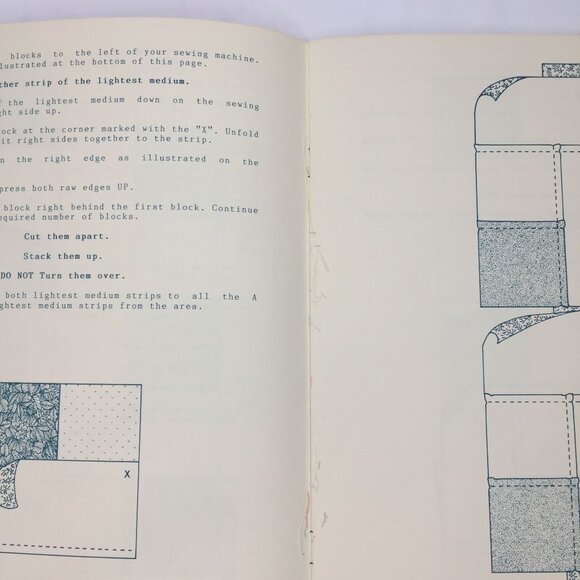 Vintage 1985 Lover's Knot Eleanor Burns Quilt Quilting Patterns Design Idea Book - Picture 5 of 11